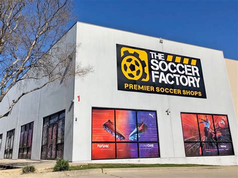 Soccer factory - Established in 2007, we have committed ourselves to being the destination for all things soccer, both online and retail. We are a company of soccer fanatics, made for soccer fanatics. From uniforms to the boots on your feet, we strive to provide excellent service and a complete customer experience for fans, players, clubs, or teams. 